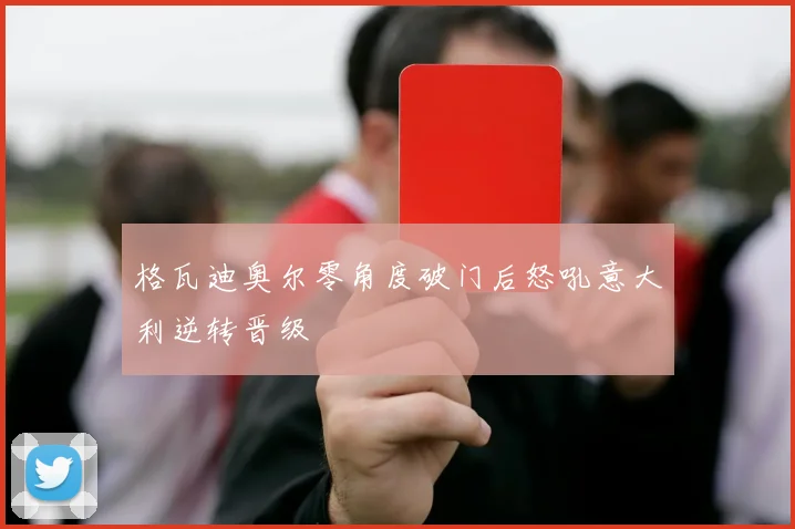 格瓦迪奥尔零角度破门后怒吼意大利逆转晋级